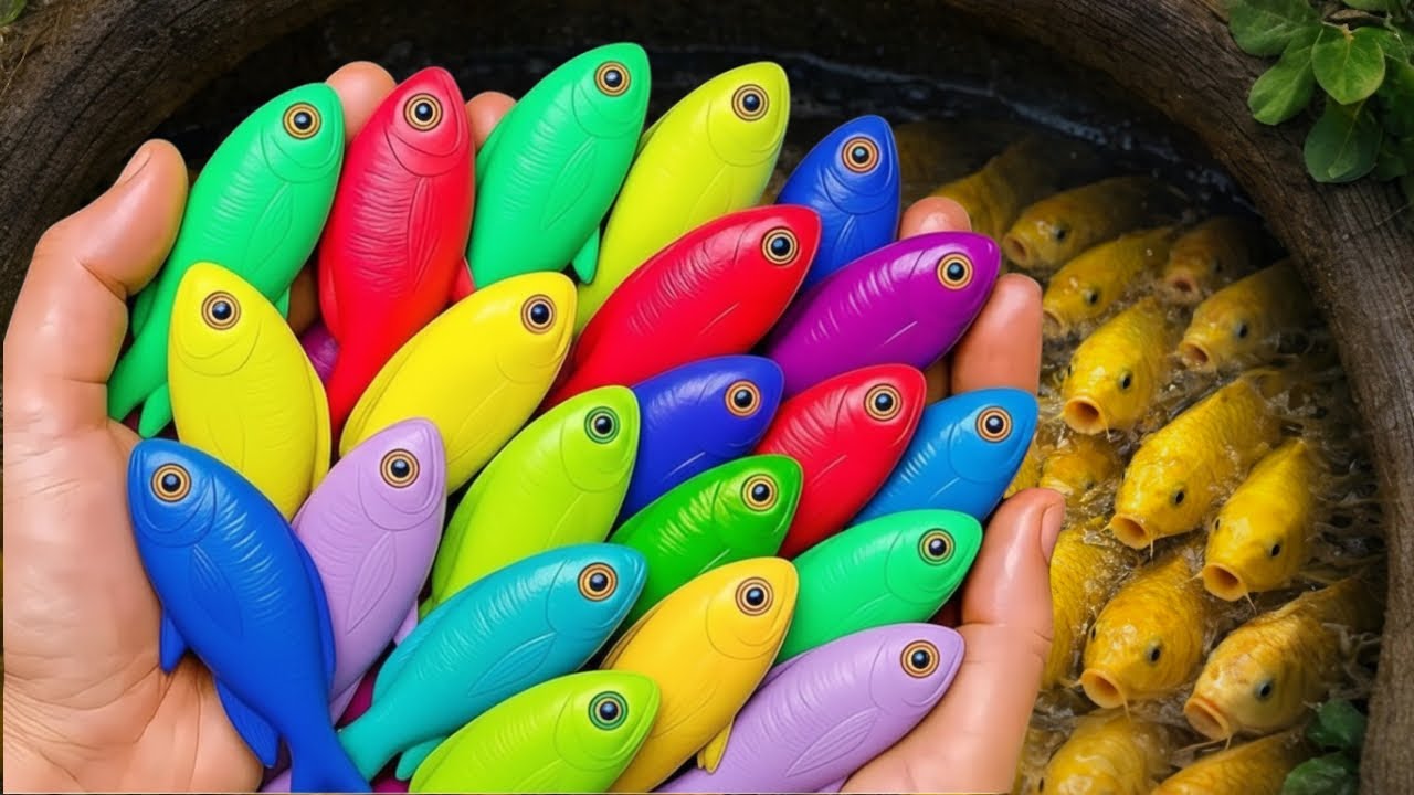 Catch Beautiful Aquarium Fish In Small Pond Baby Turtles, Koi, Guppy, Betta Fish, Pencil Fish, Platy