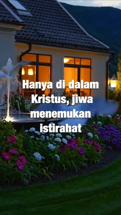 Damai Sejati Ditemukan dalam Kristus, Yohanes 16:33 #viral #viralshorts #indonesia  #yesus #injil