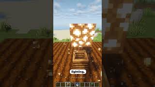 Easy Auto Food Farm Minecraft Survival (Infinite Food)  #minecraft #minecraftshorts #minecraftmemes