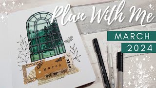 March 2024 Bullet Journal | Plan With Me March 2024 Bullet Journal | Plan With Me