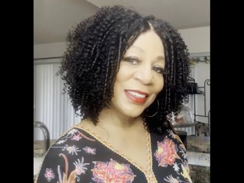 Luvme Hair Coily Curl Glueless 14 inch Lace Wig