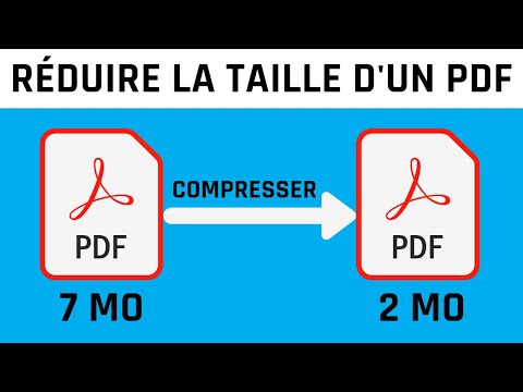 Vidéo: Comment réduire la taille d'un fichier pdf ?