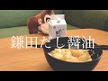 鎌田だし醤油を卵かけご飯にかけて紹介【1人暮らし/日常Vlog】