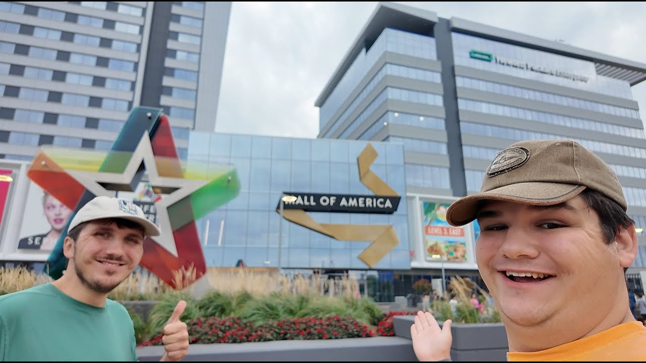 Наш визит в торговый центр Mall Of America! — Шопинг и ужин в Rainforest Cafe