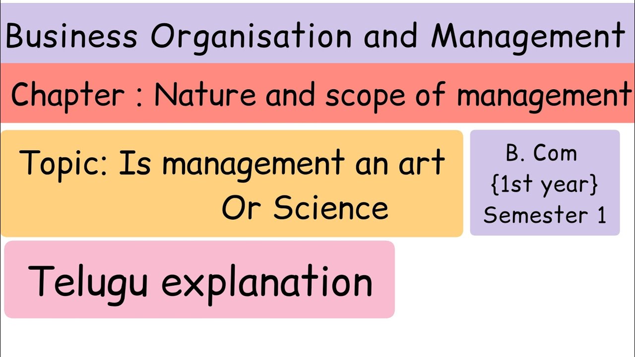 Is Management An Art Or Science Nature And Scope Of Management is-management-an-art-or-science-nature-and-scope-of-management