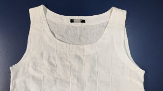 How To Make The Armholes Bigger Lower Armhole On A Sleeveless Top?