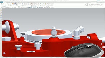 3Dconnexion CadMouse-  QuickZoom on a 3D model