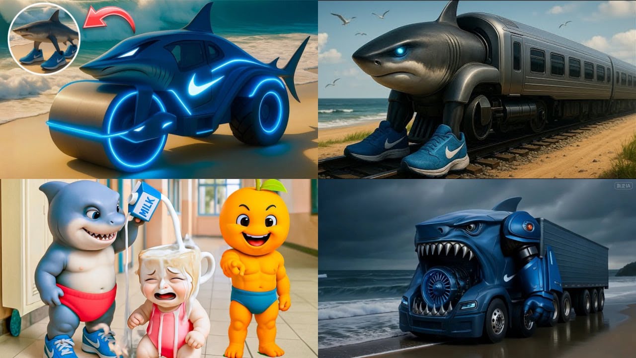 BRAINROT EXTINCTION TRUCKS 🆚 BRAINROT CAR 🆚 BRAINROT MOTORCYCLE - Tiles Hop EDM Rush!