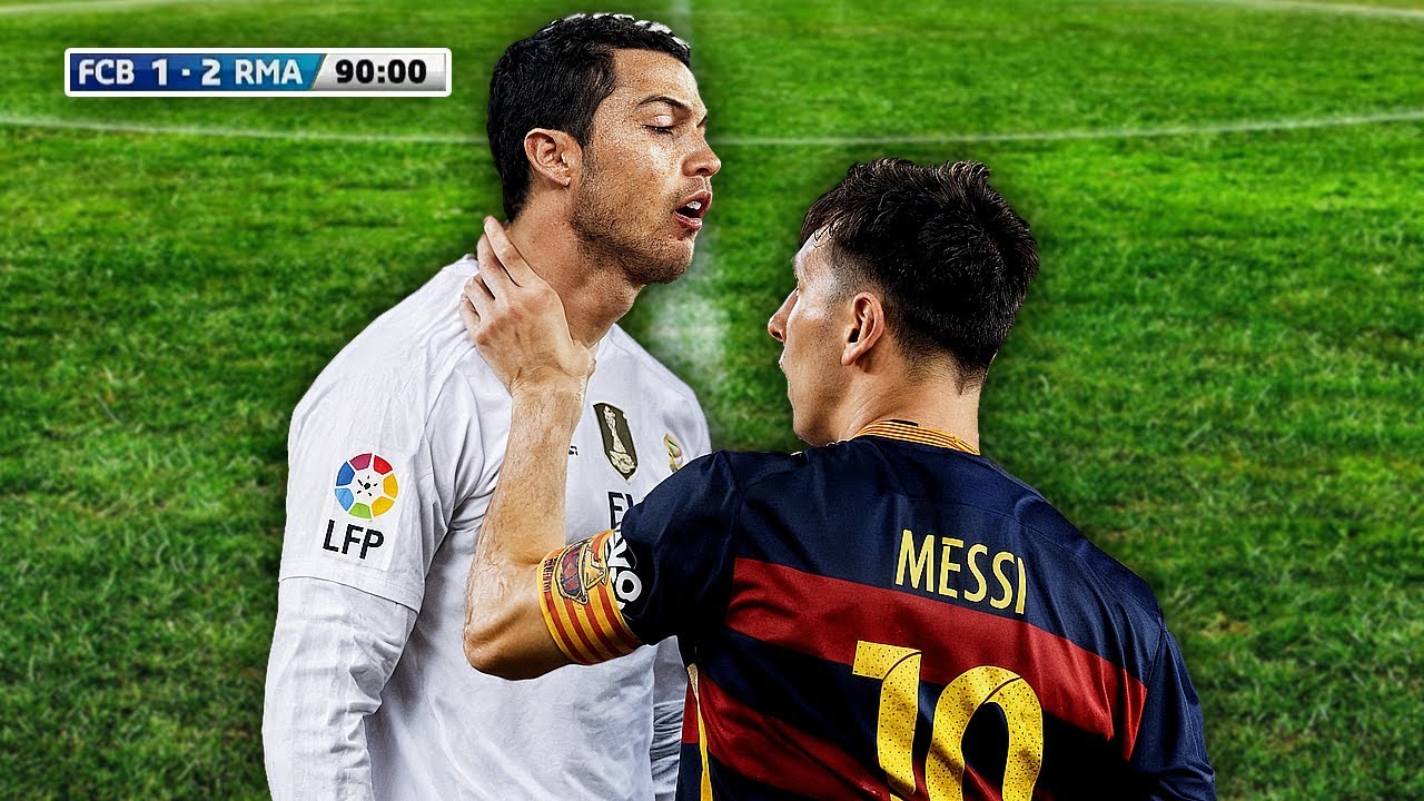 Самые ЖАРКИЕ Матчи Между Роналду и Месси!