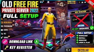 Old Free Fire Private Server 2022 Full Setup | Download Link, Register & Login Guide (Educational)
