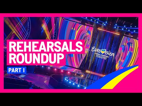 Rehearsals Roundup - Part 1 | Eurovision 2023 | #UnitedByMusic ????