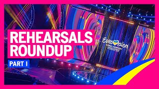 Eurovision Rehearsals Roundup - Part 1 | Liverpool 2023 | #UnitedByMusic ????????????????