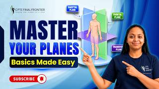 Master Your PLANES - Basics Made Easy | Anatomical Planes In Minutes | Easy Mnemonic For CPTE |