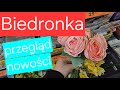 BIEDRONKA ART KRAWIECKIE SZTUCZNE KWIATY BUDZIKI PRZEGLĄD PÓŁEK 