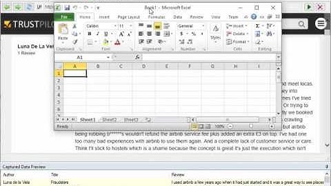 Scraping reviews from trustpilot.com using WebHarvy