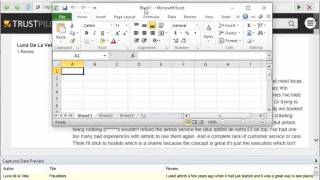 Scraping reviews from trustpilot.com using WebHarvy