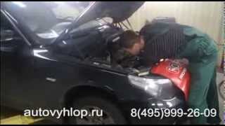 Удаление катализаторов BMW e60.Установка пламегасителей.Москва. видео бмв сервис в Москве