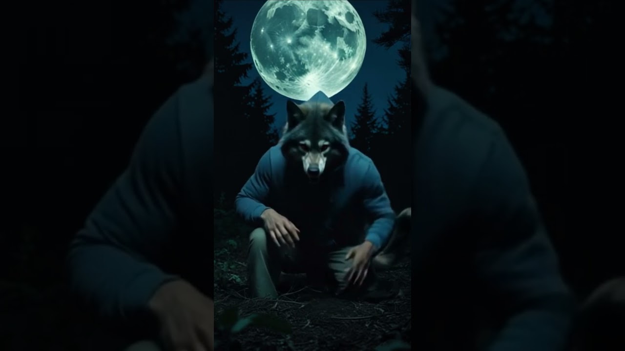 Werewolf Transformation Caught on Camera? | 10-Second Horror Clip 