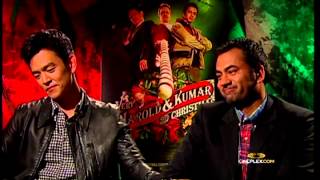Kal Penn and John Cho, A Very Harold & Kumar 3D Christmas - Cineplex Interview