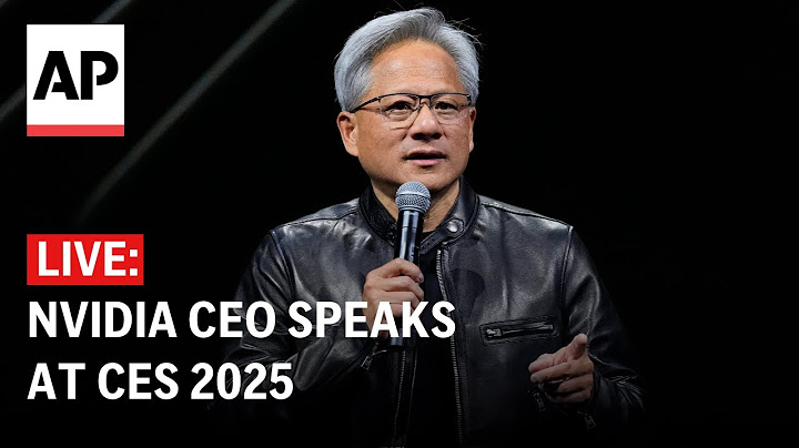 CES 2025 LIVE: NVIDIA CEO Jensen Huang's keynote speech (RTX 5090 announcement)