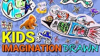 Kids Describe Their Toys Adventures To An Illustrator | Kinder Surprise