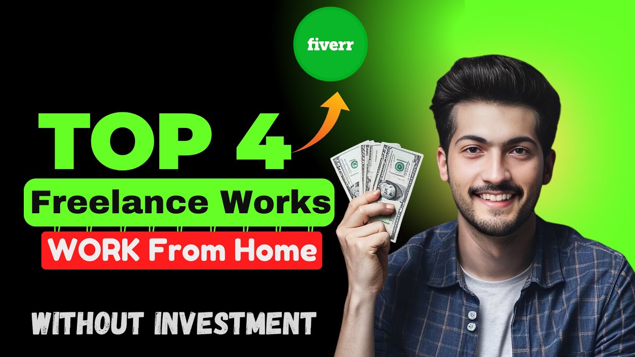 Earn $40/Month with | 4 Best Freelance Works | Highest Paying Skills | Best Courses of 2024