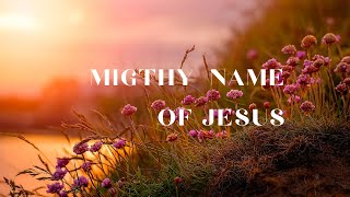 Mighty name of Jesus (featuring Hope Darst)| The Belonging Co (Lyrics Video)
