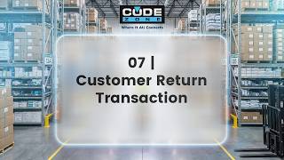 07 | Customer Return Transaction