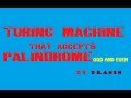 Learn How a Turing Machine Accepts Palindromes (Odd & Even) | CSITANS 4th Semester