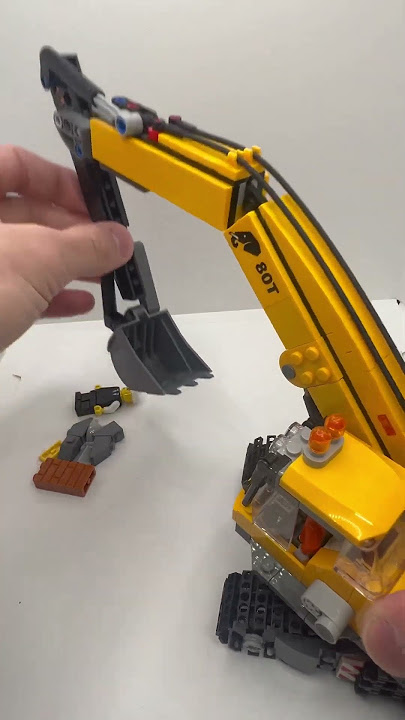 ​LEGO City 60420 Yellow Construction Excavator  #legospeedbuild   #lego  #legocity  #legotheme