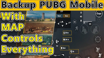 How To Backup PUBG Mobile With Map, Controls, Resource Pack and Other Settings | In Hindi/Urdu