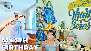 My Cinderella Themed 7Th Birthday