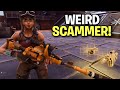 Really Weird Scammer Scams Himself! 😆 (Scammer Get Scammed) Fortnite Save The World