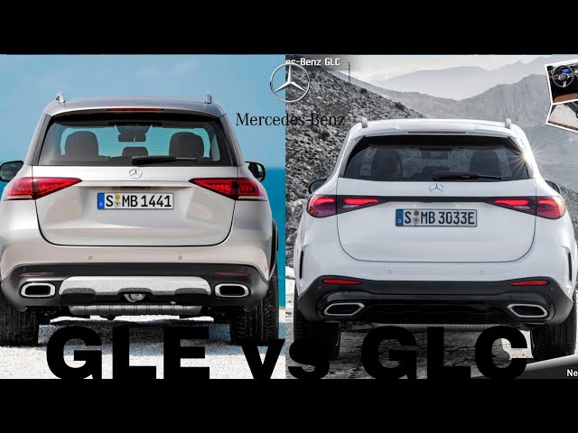 2024 Mercedes-GLC vs 2024 Mercedes-GLE Facelift