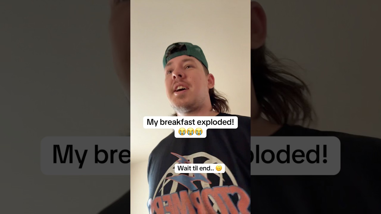 Breakfast gone wrong 😬 