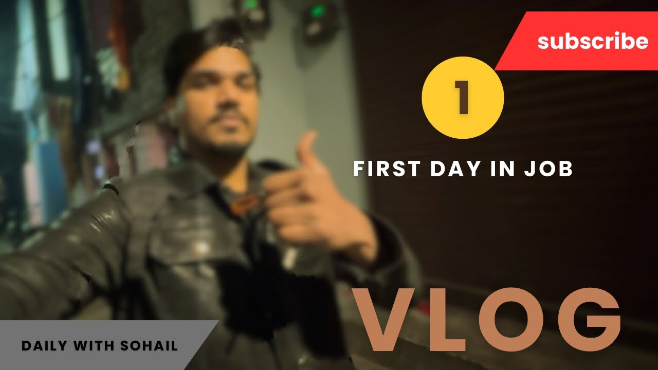 Job Ka Pehla Din: Kya Kya Hua? 🤣| My New Journey suru