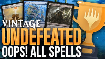 🏆 5-0 🏆 THIS DECK IS BUSTED! Oops! All Spells in MTG Vintage — Turn 1 Wins | Magic: The Gathering