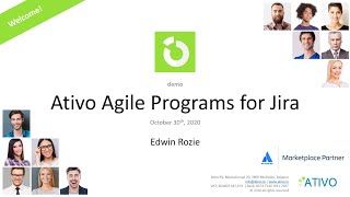 Demo -  Ativo Agile Programs for Jira - 2020 10 30 screenshot 1