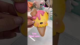 🍦DIY: Heladito Kawaii #tutorial #craftsidea #apliques #cute #kawaii