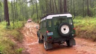 Black water river trail with Gulf Coast Land Rover Club - New Discovery