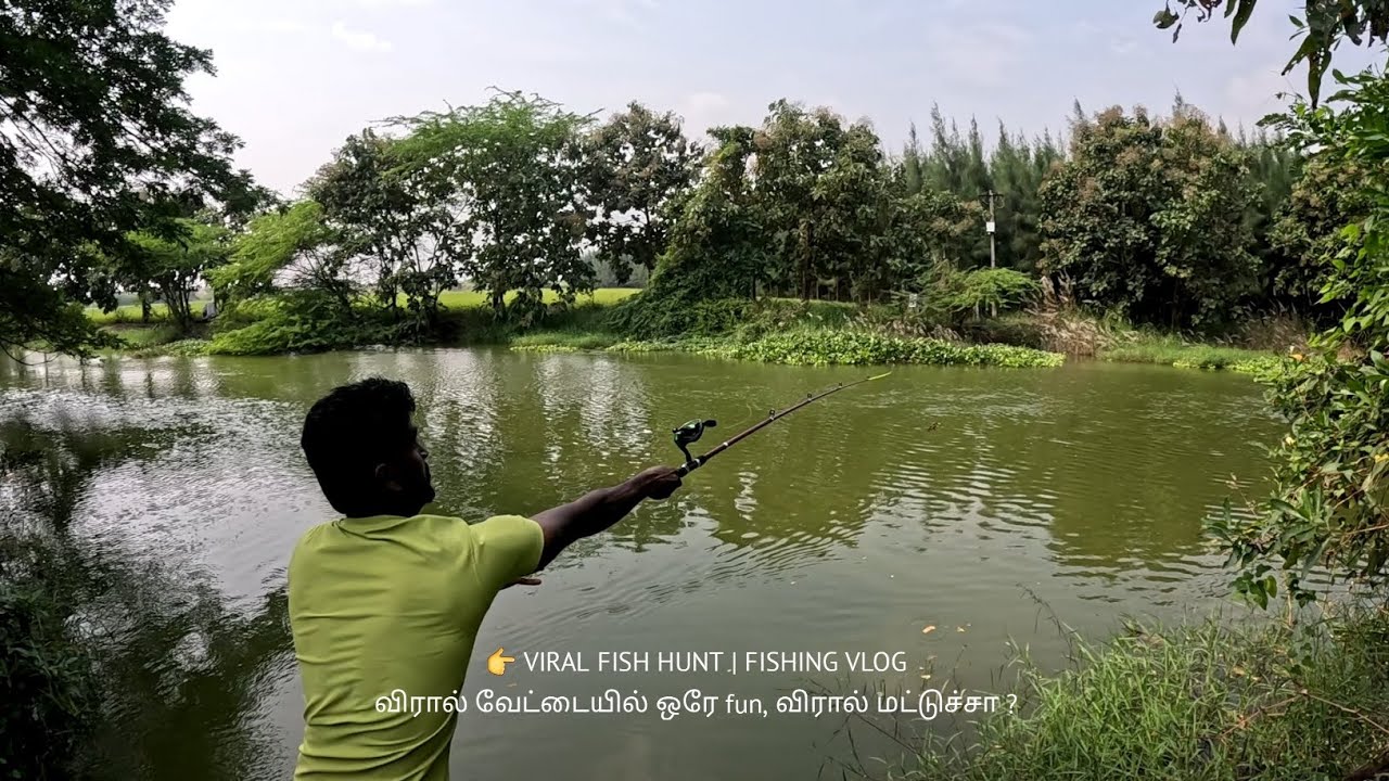 Fishing Vlog 2 🎣 | சுத்தி சுத்தி வீசுனோம் frag அ 🌊