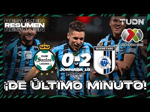 Santos Laguna G.B. Queretaro Goals And Highlights