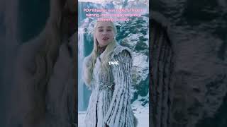 Daenerys Targaryen and Jon Snow edit if Rhaegar won #shorts #gameofthrones