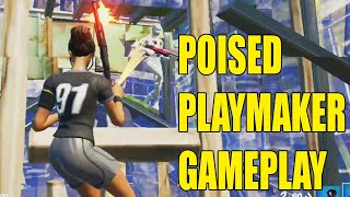 Poised Playmaker Skin Game Play In Fortnite Zone Wars