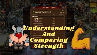 Understanding and Comparing Strength / Vikings: War of Clans screenshot 4