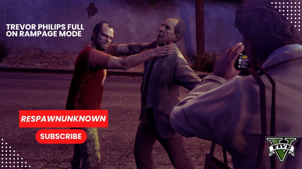 GTA 5 PS5 | Good Deeds & Crazy Rampage as Trevor Philips 😈🔥