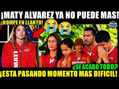 🚨😭EL MOMENTO MÁS DIFÍCIL DE MATY! ¡MATY NO PUEDE MÁS! 😭 Rompe en llanto y confiesa su peor momento