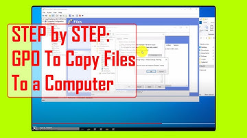 GPO to Copy Files - Step by Step Active Directory Tutorial