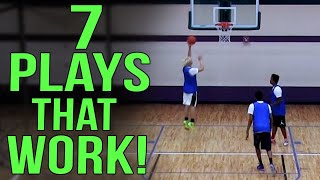 7 Proven Basketball Plays to SCORE Against ANY Man-to-Man Defense