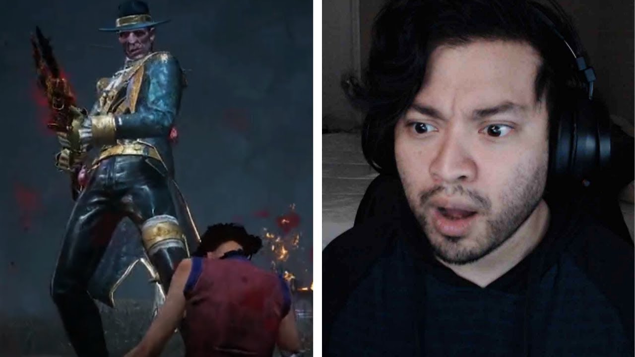 Reacting to the NEW Deathslinger Mori in Dead by Daylight Mobile - YouTube